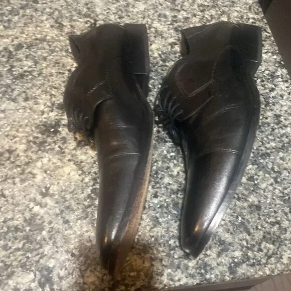 Johnston &amp; Murphy men 's dress shoes sz 15 look great