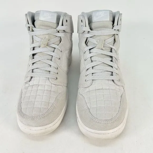 Jordan 1 Retro AJKO Mens Shoes, Size 10.5 Pure Platinum, Quilted, 638471-004