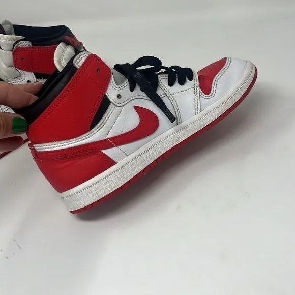 Jordan 1 Retro High OG &quot;White/University Red/Black&quot; 3Y