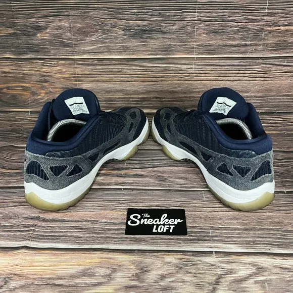 Jordan 11 Men's Retro Low IE Obsidian Men's Athletic Basketball Shoes