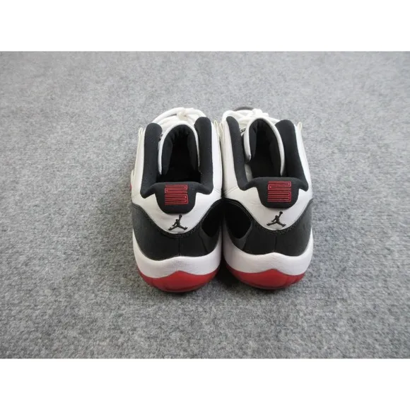 Jordan 11 Retro Low Concord-Bred Shoes Mens 12 White Sneakers AV2187-160