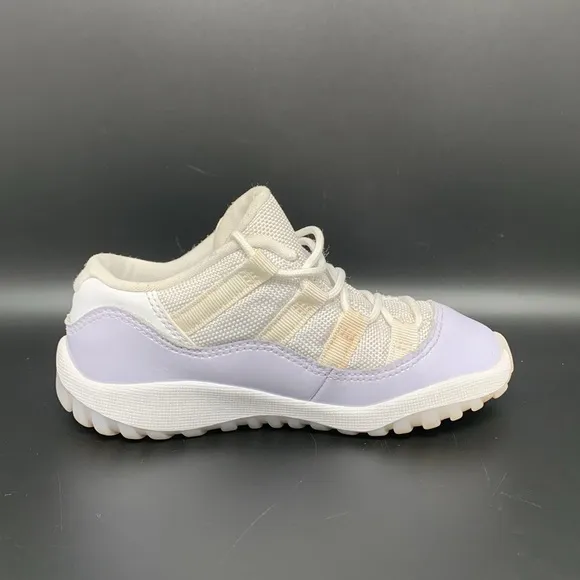 Jordan 11 Retro Low Pure Violet Shoes 645107-101 Toddler Sz 9C EU 26