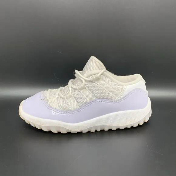 Jordan 11 Retro Low Pure Violet Shoes 645107-101 Toddler Sz 9C EU 26