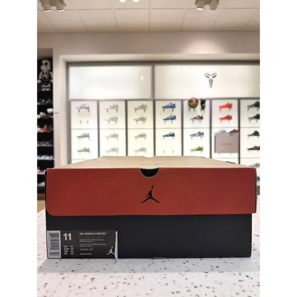 Jordan 12 Retro Bordeaux / Sail / Metallic Silver Burgundy Flu Game 130690 617