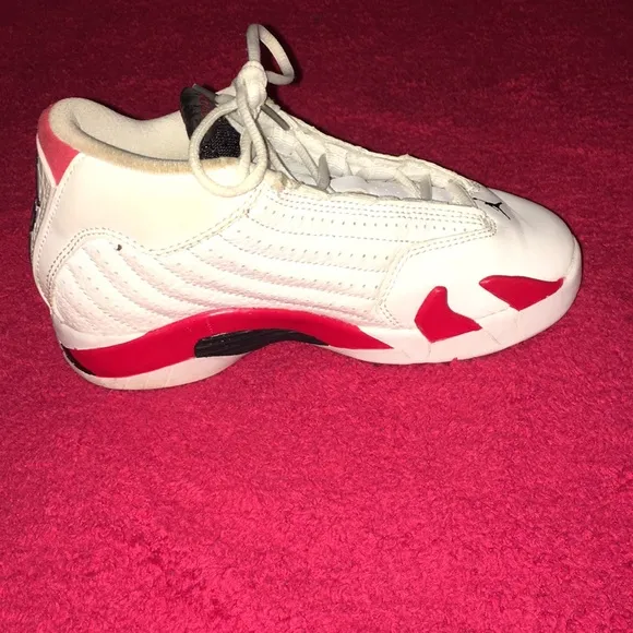 🔥Jordan 14 Retro White/Red/Hyper Royal  12c❤️🔥