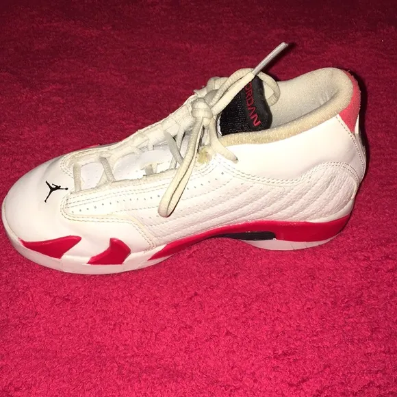 🔥Jordan 14 Retro White/Red/Hyper Royal  12c❤️🔥