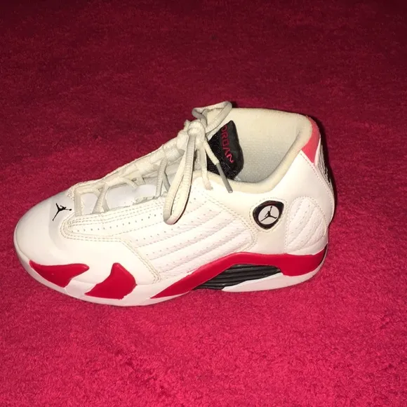 🔥Jordan 14 Retro White/Red/Hyper Royal  12c❤️🔥