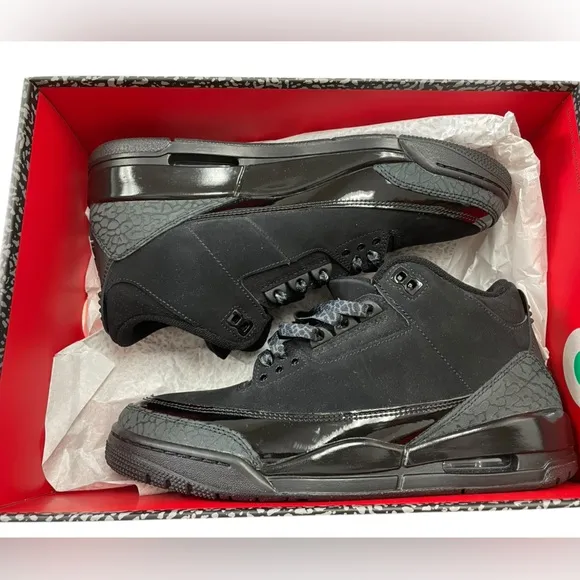 Jordan 3 Retro Black Cat | Men’s size 8.5 | CT8532 001
