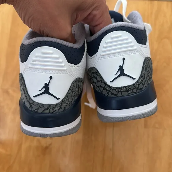 Jordan 3 Retro (PS) Little Kids' Shoes Midnight Navy size 1Y