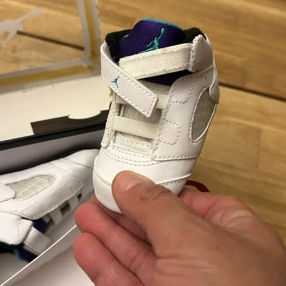 JORDAN 5 retro baby shoes and beanie set