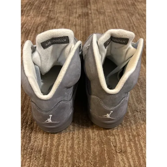Jordan 5 Retro Cool Grey Stealth Sneakers High Top Shoes Mens Size 10 NO BOX