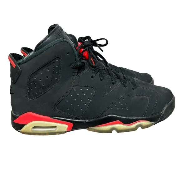Jordan 6 Retro GS Infrared 2019 Size 7Y Women 8.5 Shoes NICE 384665-060