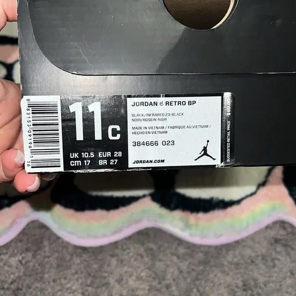 Jordan 6 retro