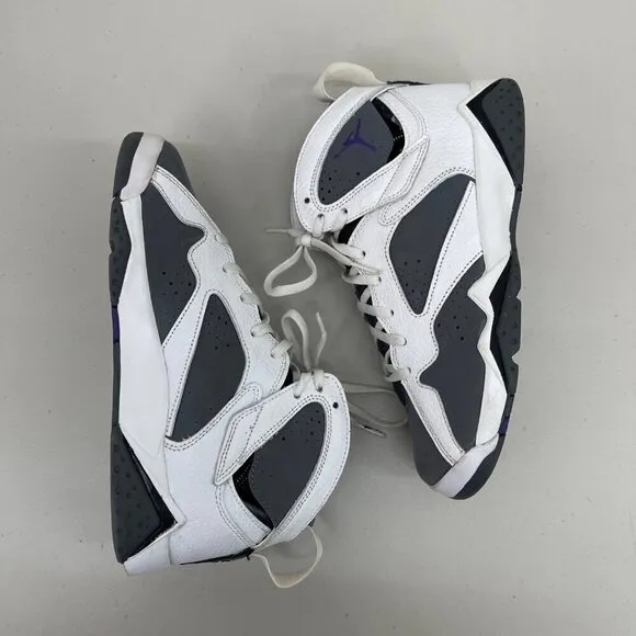 Jordan 7 Retro Flint Basketball Sneakers Shoes DJ2777-100 Boys Youth size 6.5Y