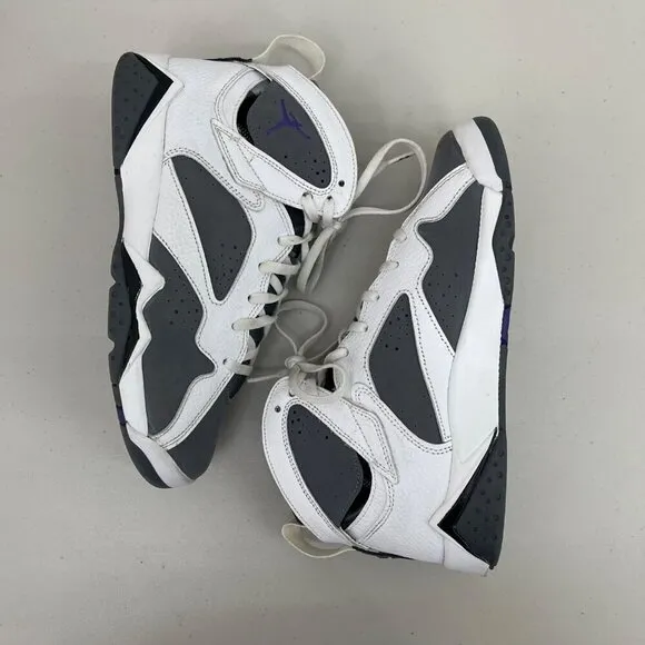 Jordan 7 Retro Flint Basketball Sneakers Shoes DJ2777-100 Boys Youth size 6.5Y