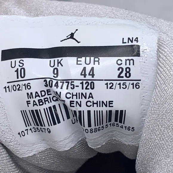 Jordan 7 Retro Pure Money Basketball Shoes 304775-120 Men's Sz 10