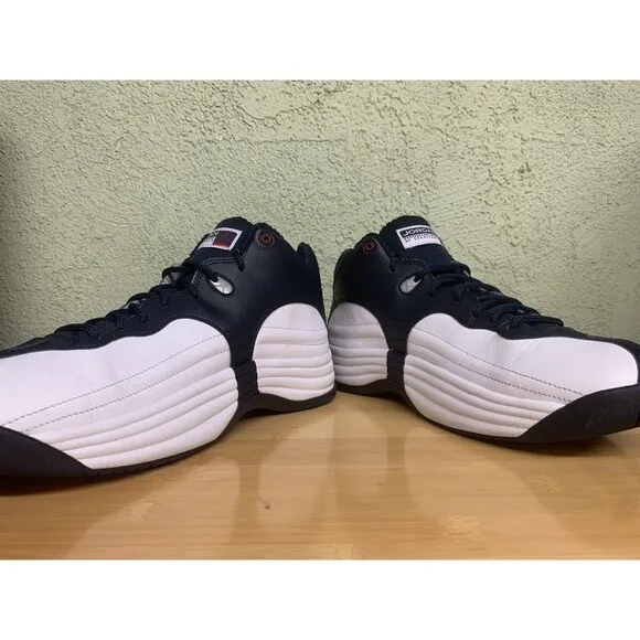 Jordan Jumpman Team 1 White Obsidian Retro Basketball Shoes Size 10 Men