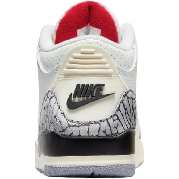 Jordan Little Kids 3 Retro Shoes Size 2Y
