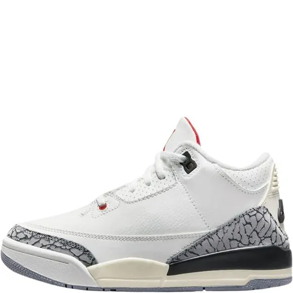 Jordan Little Kids 3 Retro Shoes Size 2Y