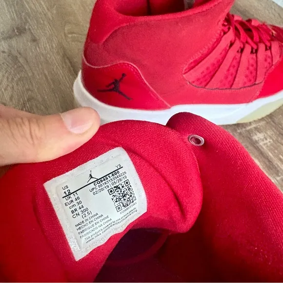 Jordan Max Aura Gym Red Basketball Shoes