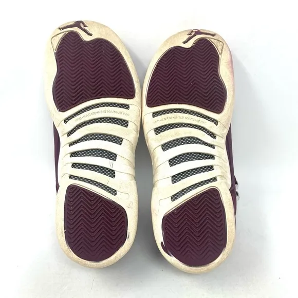 Jordan Retro 12 “Bordeaux” GS Burgandy Cream Youth 7