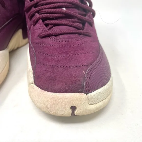 Jordan Retro 12 “Bordeaux” GS Burgandy Cream Youth 7