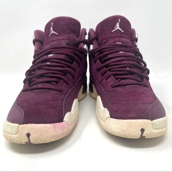 Jordan Retro 12 “Bordeaux” GS Burgandy Cream Youth 7