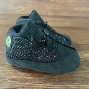 Jordan Retro 13 Triple Black Sneakers Size 2C Shoes
