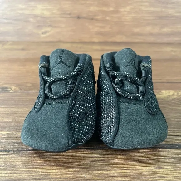 Jordan Retro 13 Triple Black Sneakers Size 2C Shoes
