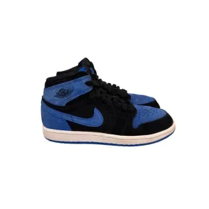 Jordan Shoes Nike Air Jordan 1 Retro High Blue Black Sneakers Size Youth 3