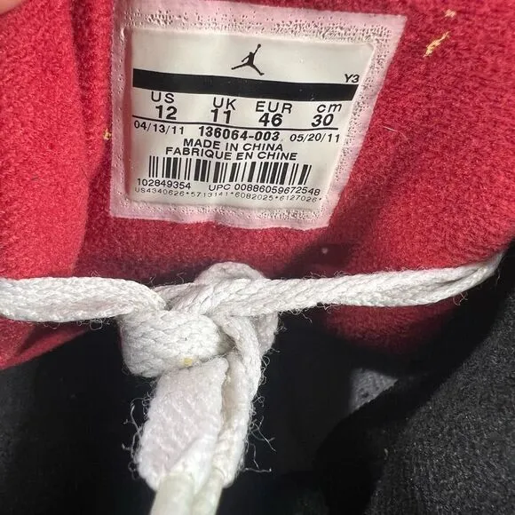 Jordan 3 retro stealth 136064 003‎ Mens 12