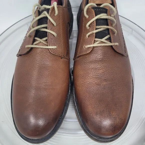 Josef Seibel Stanley 04 Derby Brown 2 Tone Leather Dress Shoes Mens 10 Germany