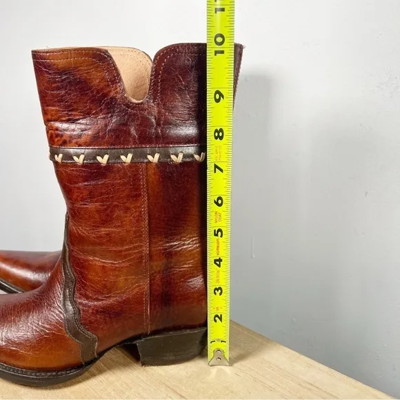 Jugo Boots Women’s Leather Mexico Made Womens 7 Unique Western Boho Cowboy