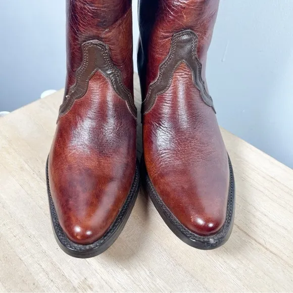 Jugo Boots Women’s Leather Mexico Made Womens 7 Unique Western Boho Cowboy