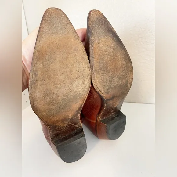 Justin’s Vintage Cowgirl boots Western pointed toe Boots. Rodeo 9.5