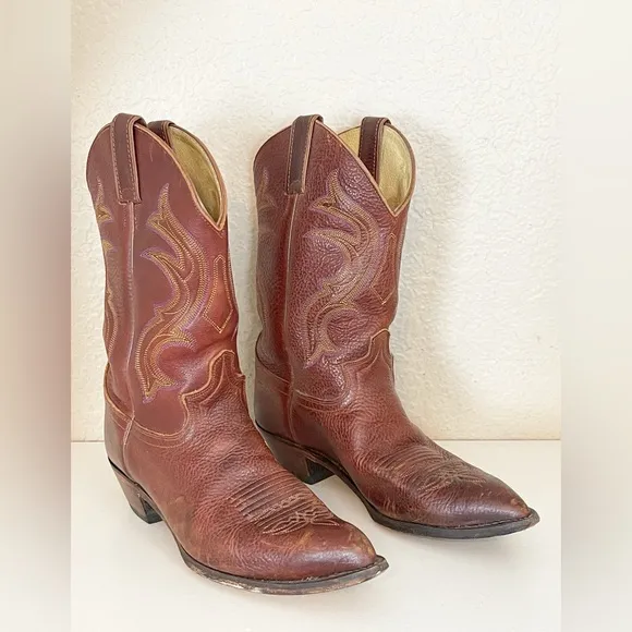 Justin’s Vintage Cowgirl boots Western pointed toe Boots. Rodeo 9.5