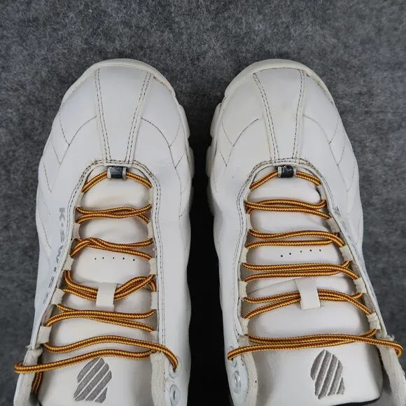 K Swiss Shoes Mens 12 Fashion Sneakers Casual Comfort White Lace Up Athletic Low