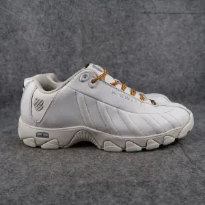 K Swiss Shoes Mens 12 Fashion Sneakers Casual Comfort White Lace Up Athletic Low