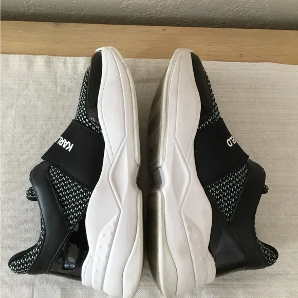 Karl Langerfeld Paris Zaidee Black Chunky Shoes / Sneakers Women's Size 8