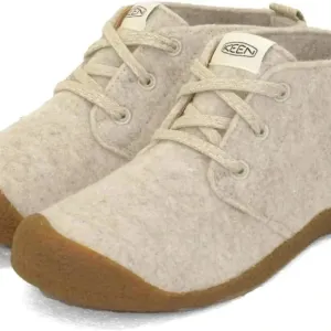KEEN Mosey Derby Shoes Ivory Italian Wool Blend Hemp Laces Rubber Soles Sz 10.5