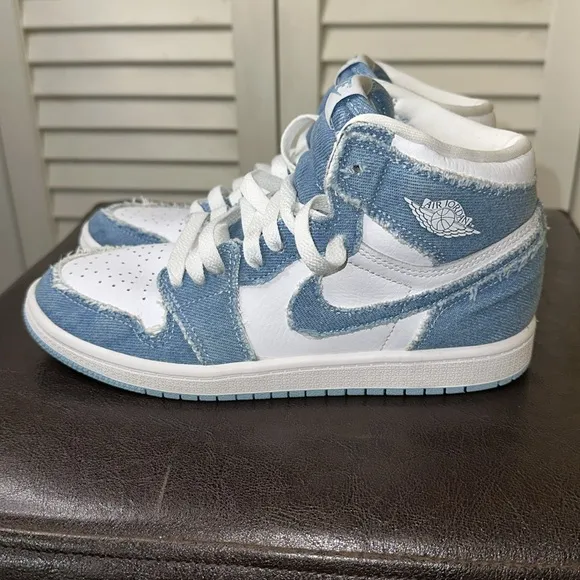 Kids Jordan 1 Retro High OG(PS)…”Denim”