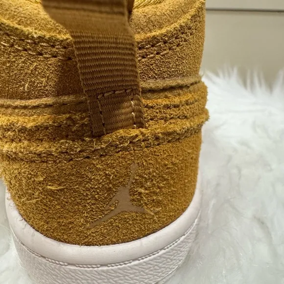 Kids Nike Air Jordan 1 Retro Mid BT 'Wheat' 2017