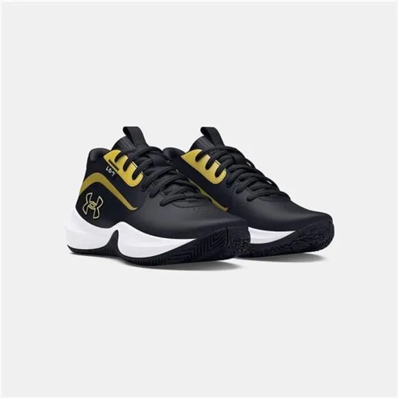 Kids Unisex-Child Grade School Lockdown Sneaker Rubber Tennis Black Sports Shoes