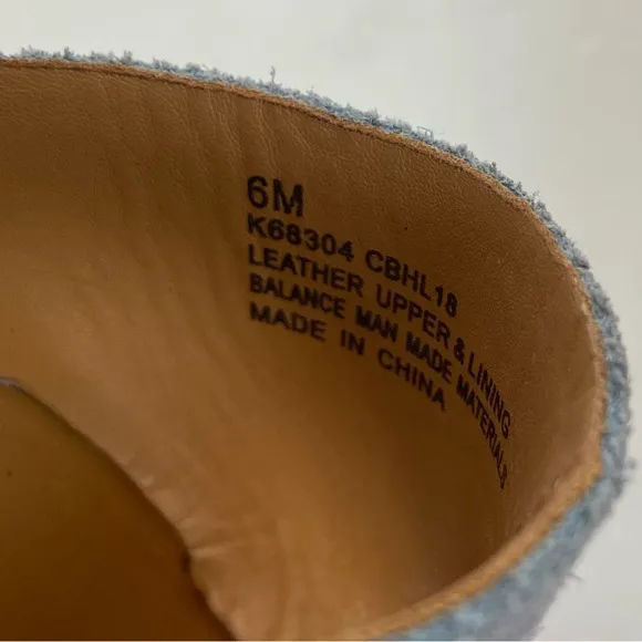 Kork Ease Women's Slip On Sandals Size 6 M Suede Blue Summer Boho Casual Comfort