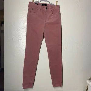 KUT FROM THE KLOTH Dusty Rose Corduroy Pants