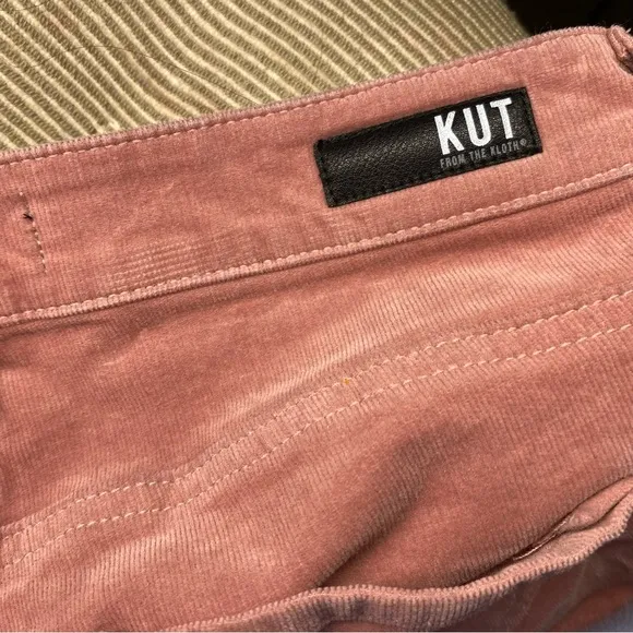 KUT FROM THE KLOTH Dusty Rose Corduroy Pants
