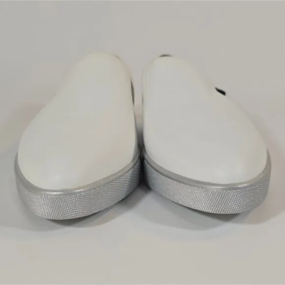 L Naturalizer 27 EDIT Naturalizer Tyra Slip-On Leather Sneaker New Size 8W Point