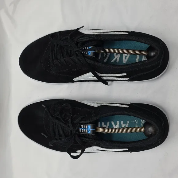 LAKAI GRIFFIN CAMBRIDGE BLACK SUEDE LACE UP MENS LOW TOP MEN 13 SKATEBOARD SHOE