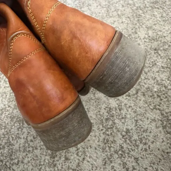 Landis Vintage Leather Square Tie Men’s Boots 11.5