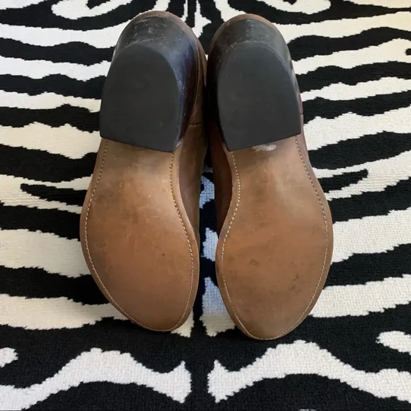Laredo Brown Slouchy Women’s Cowboy Western Boots Size 9.5